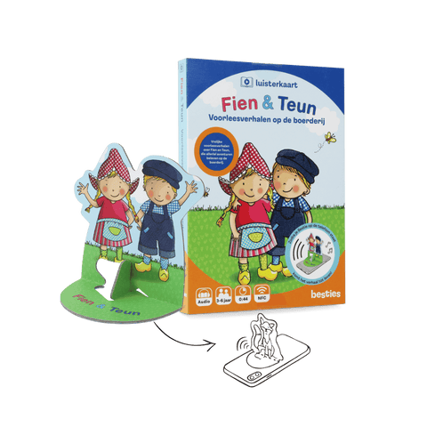Fien & Teun, luistervriendjes op de boerderij