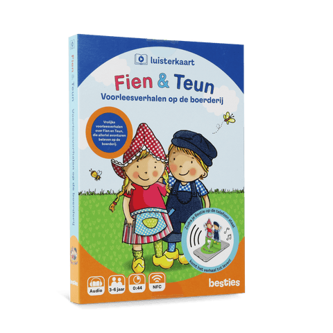 Fien & Teun, luistervriendjes op de boerderij